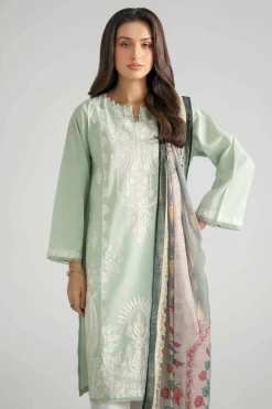 2 Piece - Embroidered Suit - PE26-131