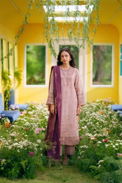 3 Piece - Embroidered Suit - PE26-76