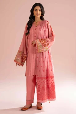 3 Piece - Embroidered Suit - PE26-73