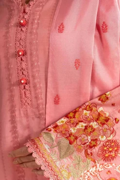 3 Piece - Embroidered Suit - PE26-73