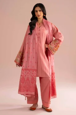3 Piece - Embroidered Suit - PE26-73