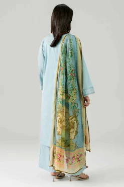 3 Piece - Embroidered Suit - PE26-320