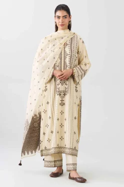 3 Piece - Embroidered Suit - PE26-71