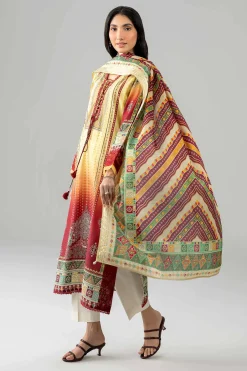 2 Piece - Embroidered Suit - PE26-134