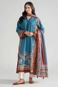 2 Piece - Embroidered Suit - PE26-135