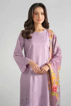3 Piece - Embroidered Suit - PE26-322