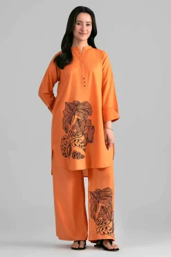 2 Piece - Embroidered Suit - PE26-394