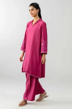 2 Piece - Embroidered Suit - PE26-405