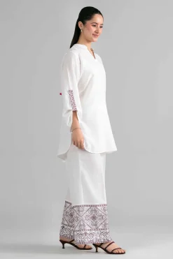 2 Piece - Embroidered Suit - PE26-407