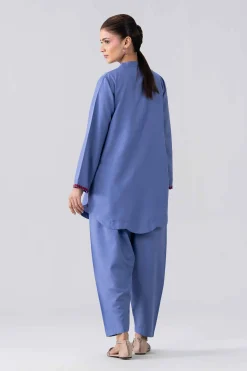 2 Piece - Embroidered Suit - PE26-410