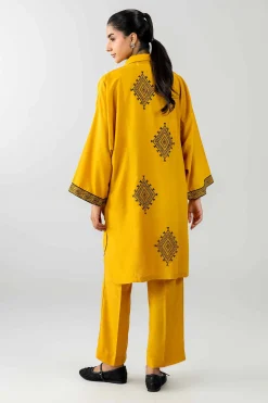 2 Piece - Embroidered Suit - PE26-411