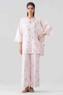2 Piece - Embroidered Suit - PE26-453