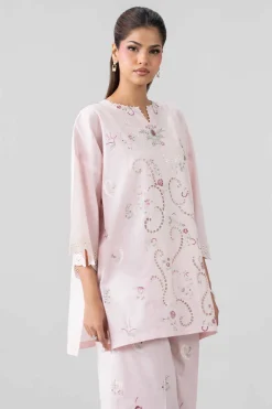 2 Piece - Embroidered Suit - PE26-453