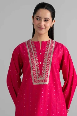 2 Piece - Embroidered Suit - PE26-460