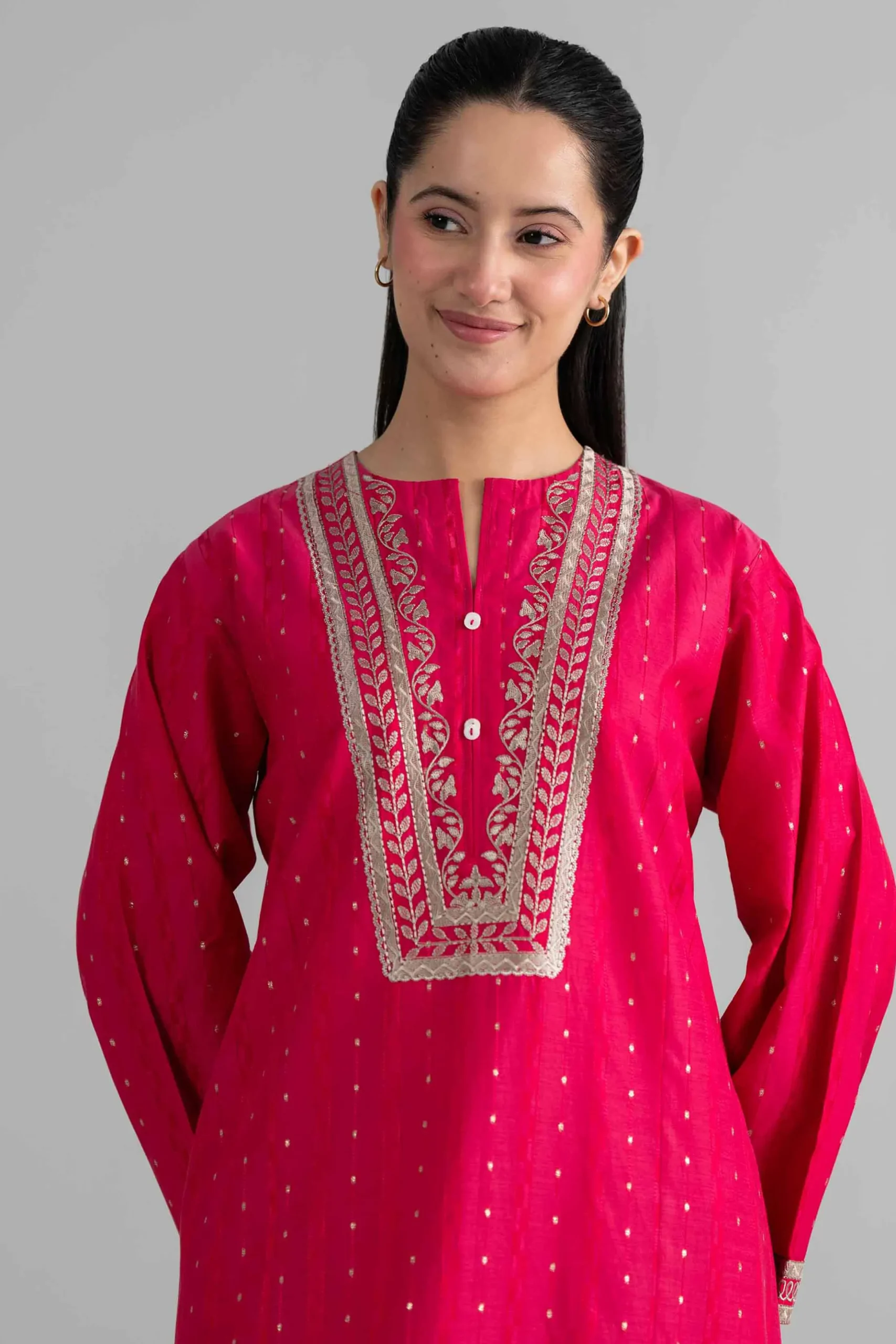 2 Piece - Embroidered Suit - PE26-460