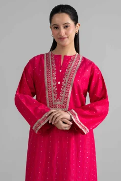 2 Piece - Embroidered Suit - PE26-460