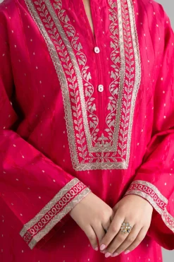 2 Piece - Embroidered Suit - PE26-460