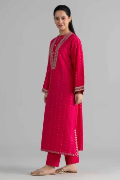 2 Piece - Embroidered Suit - PE26-460