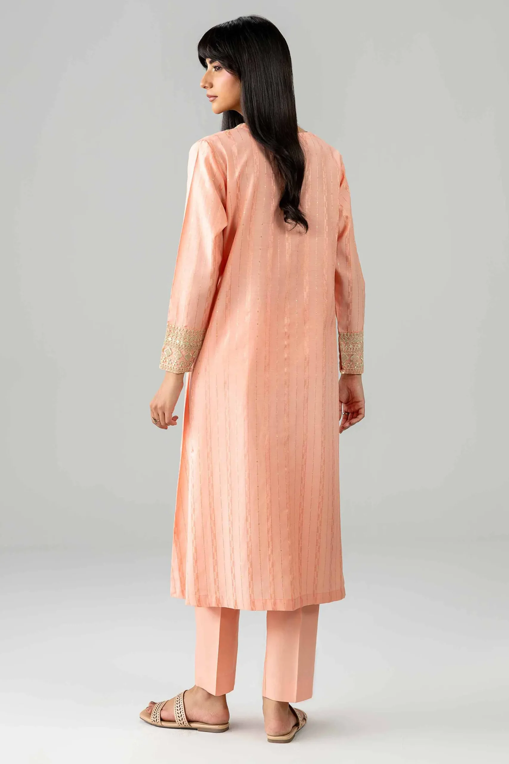 2 Piece - Embroidered Suit - PE26-462