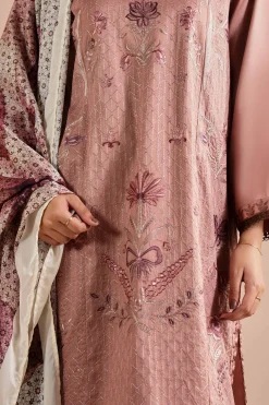 3 Piece - Embroidered Suit - PE26-61