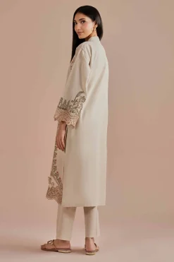 2 Piece - Embroidered Suit - PE26-48