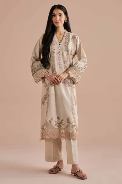 2 Piece - Embroidered Suit - PE26-48