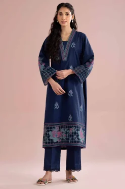 2 Piece - Embroidered Suit - PE26-230