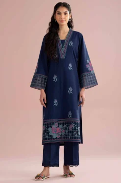 2 Piece - Embroidered Suit - PE26-230
