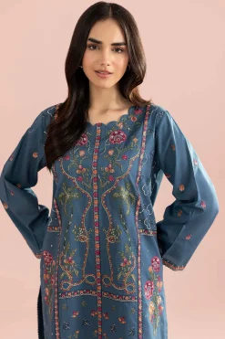 2 Piece - Embroidered Suit - PE26-244