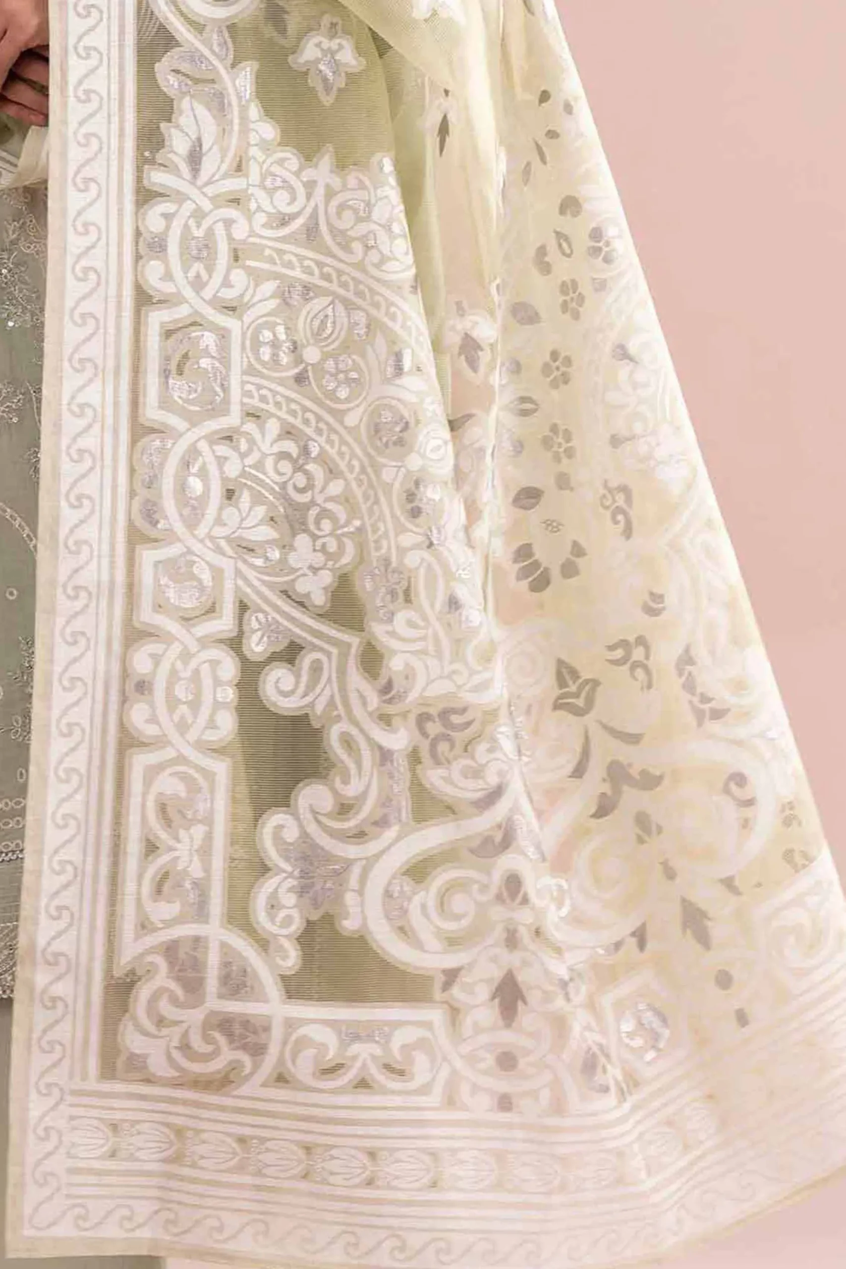 3 Piece - Embroidered Suit - PE26-316