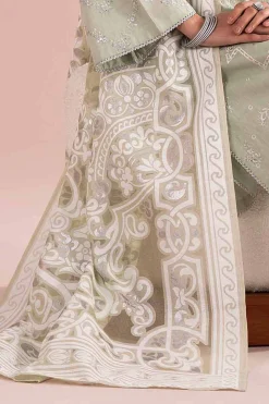 3 Piece - Embroidered Suit - PE26-316