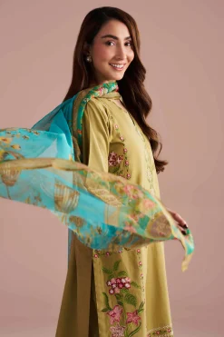 3 Piece - Embroidered Suit - PE26-321