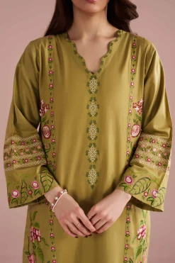 3 Piece - Embroidered Suit - PE26-321
