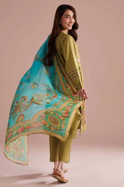 3 Piece - Embroidered Suit - PE26-321