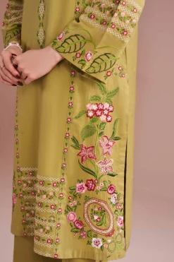 3 Piece - Embroidered Suit - PE26-321