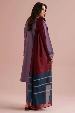 3 Piece - Embroidered Suit - PE26-309