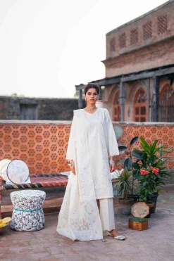 3 Piece - Embroidered Suit - PE26-313