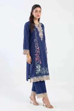 2 Piece - Embroidered Suit - PE26-47