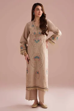 2 Piece - Embroidered Suit - PE26-55