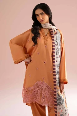 3 Piece - Embroidered Suit - PE26-62