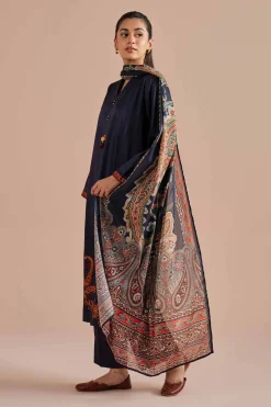 3 Piece - Embroidered Suit - PE26-65