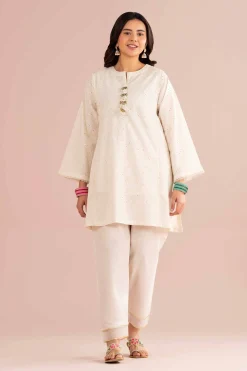 2 Piece - Embroidered Suit - PE26-472