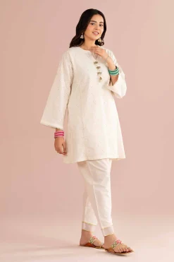 2 Piece - Embroidered Suit - PE26-472