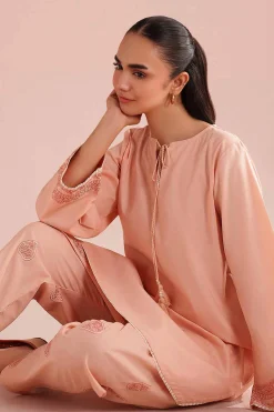 2 Piece - Embroidered Suit - PE26-150