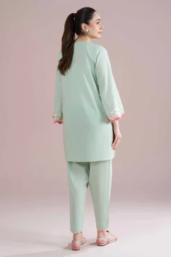 2 Piece - Embroidered Suit - PE26-235
