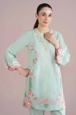 2 Piece - Embroidered Suit - PE26-235
