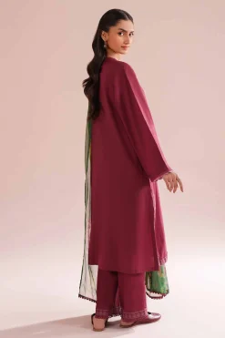 3 Piece - Embroidered Suit - PE26-66