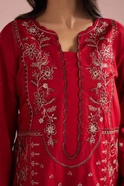 2 Piece - Embroidered Suit - PE26-237