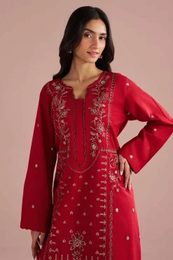2 Piece - Embroidered Suit - PE26-237