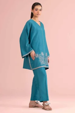 2 Piece - Embroidered Suit - PE26-165